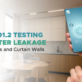 AAMA 501.2 Testing for Water Leakage